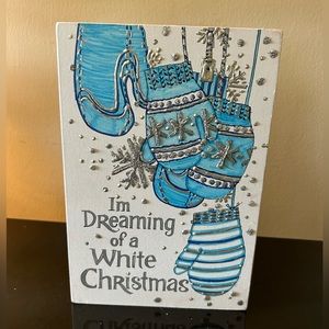 I'm Dreaming of A White Christmas  Holiday Wall Decor